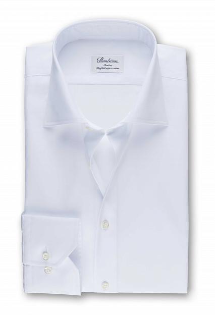 Stenströms New Slimline Superior Twill Hvit